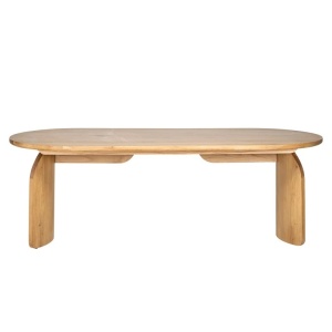 MASA DINING FAIRMONT, 235 CM, NATUR, DIN LEMN DE STEJAR, RICHMOND INTERIORS - Img 2