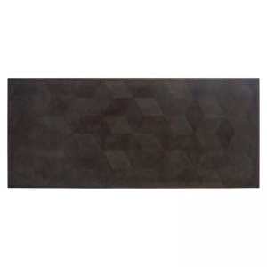 MASA DINING LUXOR DIAMOND, 230 CM, MARO/AURIU ANTICHIZAT, DIN FURNIR DE STEJAR SI METAL, RICHMOND INTERIORS - Img 6