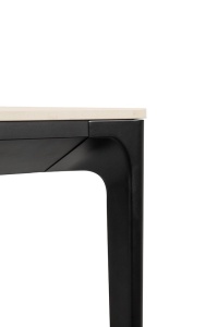 MASA DINING SLIM 140 ALBA, CONFECTIONATA DIN DIN CERAMICA SI METAL, STIL MODERN - Img 2
