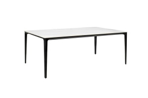 MASA DINING SLIM 180 ALBA, CONFECTIONATA DIN CERAMICA SI ALUMINIU, STIL MODERN