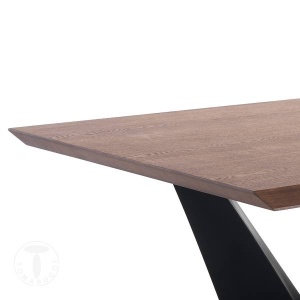 MASA ELEGANTA 200CM, CLEFT, COD 3095, STIL MODERN, REALIZATA DIN METAL SI MDF