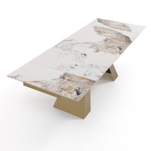 MASA EXTENSIBILA 160/240CM, HUT 1, DIN METAL SI CERAMICA, ARTIM GROUP SELECTION - Img 5