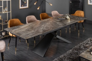 MASA EXTENSIBILA 180/220/260CM, EUPHORIA, METAL SI CERAMICA EFECT DE MARMURA, ARTIM GROUP SELECTION