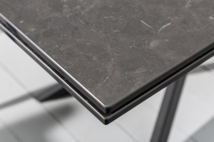 MASA EXTENSIBILA DE LUX 180/220/260CM, EUPHORIA COD 40645, DIN METAL, STICLA SI CERAMICA, ARTMIM GROUP SELECTION - Img 4