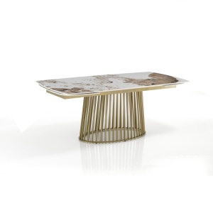 MASA EXTENSIBILA DE LUX, CAGE 180/260CM, DIN METAL SI CERAMICA, ARTIM GROUP SELECTION - Img 2