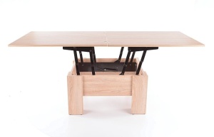 MASA EXTENSIBILA OLA STEJAR LANCELOT/ALB STIL MODERN - Img 2
