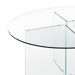 MASA ROTUNDA 136CM, KAYA, DIN STICLA SECURIZATA, ARTIM GROUP SELECTION - Img 3