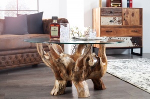 MASUTA DE CAFEA AMAZONA 35464 STIL RUSTIC - Img 1