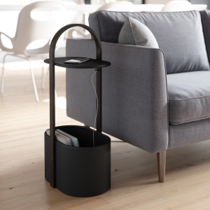 MASUTA DE CAFEA BELLWOD, CONFECTIONATA DIN METAL SI LEMN, STIL MODERN - Img 4