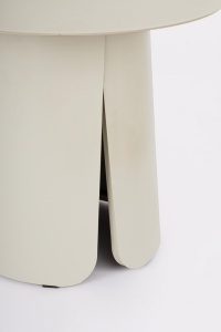 MASUTA DE CAFEA BRYAN BEJ, CONFECTIONATA DIN OTEL INOXIDABIL SI ALUMINIU, STIL MODERN - Img 2