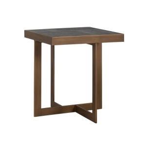 MASUTA DE CAFEA CAMBON, 7805, CAFEA NEAGRA, CONFECTIONATA DIN METAL SI FURNIR DE STEJAR, STIL MODERN