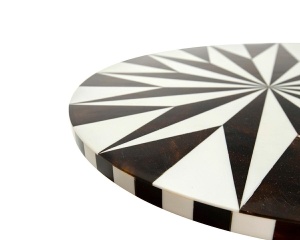 MASUTA DE CAFEA DOMERO STAR 40, CONFECTIONATA DIN OTEL PLACAT CU ALAMA SI MDF, STIL MODERN - Img 2
