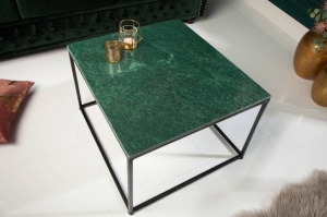 MASUTA DE CAFEA, ELEMENTS 50CM, DIN METAL SI MARMURA, DESIGN MODERN