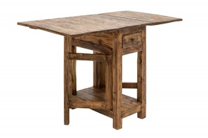 MASUTA DE CAFEA HEMINWAY 39553 DIN LEMN MASIV DE MAHON STIL RUSTIC - Img 6