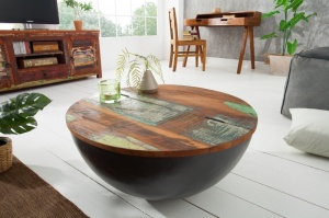 MASUTA DE CAFEA, JAKARTA 39311, DIN LEMN RECICLAT, STIL SHABBY CHIC