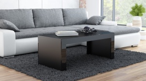 MASUTA DE CAFEA LIVING TESS NEAGRA DESIGN MODERN CM