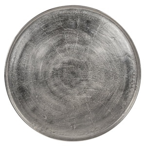 MASUTA DE CAFEA LYAM, 210077, CONFECTIONATA DIN ALUMINIU SI METAL, CULOAREA NEGRU SI ARGINTIU, STIL MODERN - Img 2