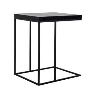 MASUTA DE CAFEA OAKURA, 6519, CONFECTIONAT DIN METAL SI FURNIR DE STEJAR, STIL MODERN