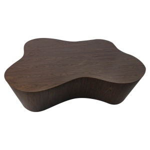 MASUTA DE CAFEA QUINTINO, 214193, CONFECTIONATA DIN FURNIR, MDF SI RASINA, MARO NUC, STIL MODERN - Img 3