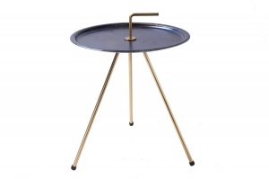 MASUTA DE CAFEA SIMPLY CLEVER 39493 AURIU/ALBASTRU STIL MODERN - Img 5
