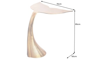 MASUTA DE CAFEA, WILDLIFE 65CM, METAL AURIU, ARTIM GROUP SELECTION - Img 5