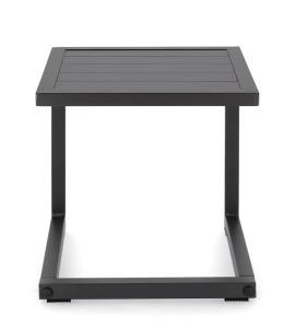 MASUTA DE GRADINA HILDE GRI, CONFECTIONATA DIN ALUMINIU, STIL MODERN - Img 2