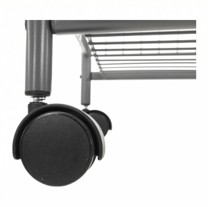 MASUTA MULTIFUNCTIONALA ATRES, ALB/ARGINTIU, DIN MDF, METAL SI PLASTIC, STIL MODERN, TK - Img 6
