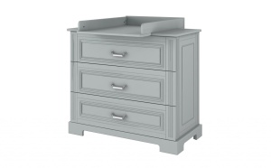 MASUTA PENTRU SCHIMBARE BEBELUS INES GRI DESIGN CLASIC BA - Img 3