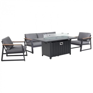 MOBILIER TERASA RELAX, 4 PIESE, CANAPEA, 2 FOTOLII SI MASA SEMINEU, ARTIM GROUP COLLECTION