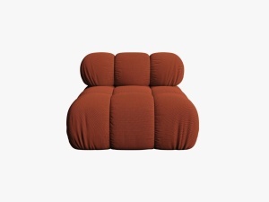 MODUL CANAPEA BELLIS, CARAMIZIU, CU TAPITERIE DIN TEXTIL 3D SONIC, MICADONI