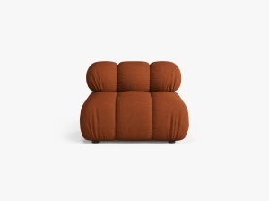 MODUL CANAPEA BELLIS, CARAMIZIU, CU TAPITERIE DIN TEXTIL STRUCTURAT LIBERTY, MICADONI