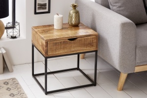 NOPTIERA, IRON CRAFT 45CM, NATURAL MANGO, COD 39589, STIL VINTAGE