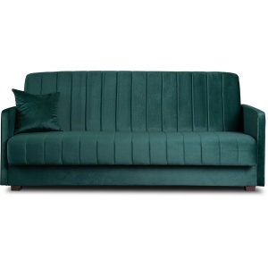OFERTA LIMITATA!!! SET 2 CANAPELE EXTENSIBILE 200CM, ARTIM MEBLE, MATERIAL TEXTIL SI SUPORT METALIC, CULOARE VERDE, STIL MODERN - Img 3