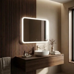 OGLIDA PENTRU BAIE, CU LED, 100X60CM, TOP-4, CALITATE SUPERIOARA