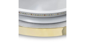 OGLINDA BAIE REA MMJ, CU LED, 50CM, AURIU, DIN STICLA, CALITATE SUPERIOARA - Img 7