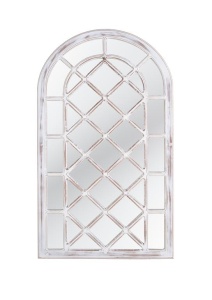OGLINDA DECORATIVA 150CM, MDF SI OGLINDA, ALB ANTICHIZAT, ARTIM GROUP COLLECTION