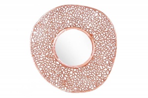 OGLINDA, LEAF L 110CM, COD 40875, STICLA SI METAL, DESIGN MODERN - Img 6