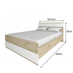 PAT DUBLU 160x200 LEIRA STIL MODERN TK - Img 3