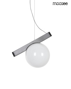 PENDUL BALANCE GRAFIT, REALIZAT DIN STICLA SI METAL, STIL MODERN - Img 3
