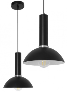 PENDUL BLACK OSTI C, 20x100 cm, NEGRU, DIN ALUMINIU, STIL MODERN, TU