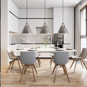 PENDUL BUFFO BLACK, 25x27/100 cm, NEGRU, DIN METAL DE INALTA CALITATE, STIL MODERN, TU - Img 4