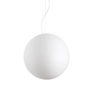 PENDUL CARTA SP1 D50, ALB, DIN POLICARBONAT, STIL MODERN