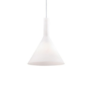 PENDUL COCKTAIL SP1 SMALL, ALB, DIN STICLA, STIL MODERN