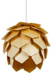 PENDUL CONO, NATURAL, DIN PLACAJ SI METAL, STIL MODERN