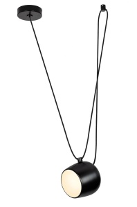 PENDUL CU LED, EYE, DIN METAL, NEGRU, STIL MODERN, B2