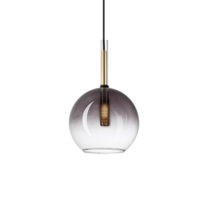 PENDUL EMPIRE SP1 SFERA, FUMURIU, DIN STICLA, STIL MODERN