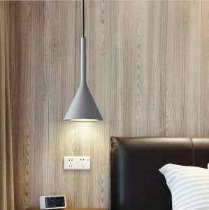 PENDUL LARGO WHITE, 16x135/100 cm, ALB, DIN METAL DE INALTA CALITATE, STIL MODERN, TU - Img 4