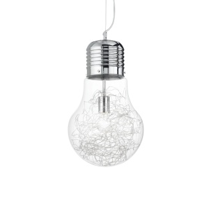 PENDUL LUCE MAX SP1 BIG, CROM, DIN STICLA, STIL MODERN