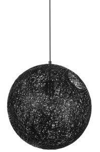 PENDUL LUNA 80, NEGRU, DIN CANEPA, STIL MODERN, B2