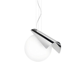 PENDUL MODERN CROM/ALB PENOMBRA SP1